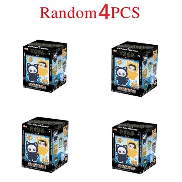 Auf Lager Original Eaki Jujutsu Kaisen Staffel 2 Katzenpark Party Gojo Satoru Blind Box Plüsch Handgelenkstasche Anhänger Modell Sammlung