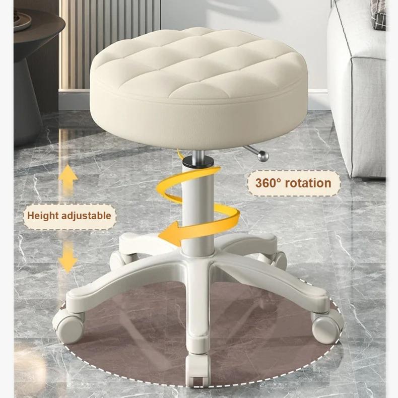 Lift Rotating Chair Beauty Salon Barbershop Lift Stool  Chair Nail MakeupChair Bar Stool,Rotating Chair in Living Room
