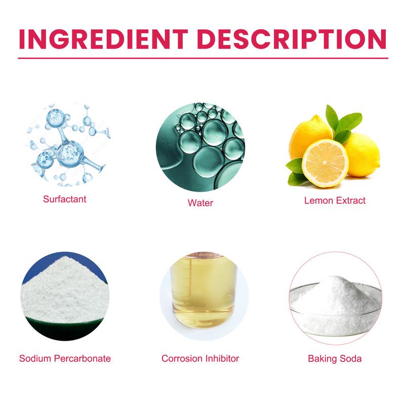 Hab Rozsdaeltávolító Konyhai Tisztító Paszta Azonnali Tisztító Hab Áztatás a Zsíros Szennyeződések Eltávolításához Háztartási Erős Tisztítószer