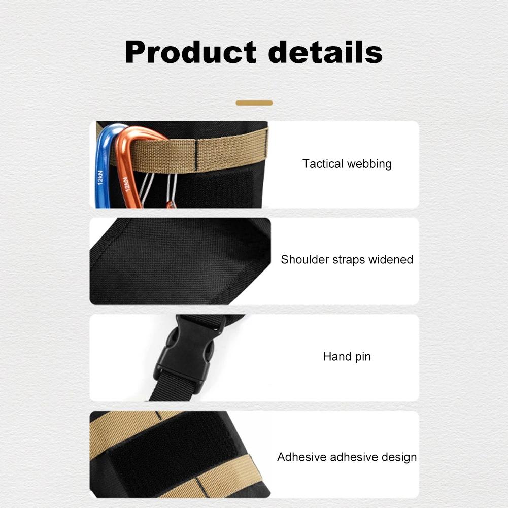 Archery Quiver with Molle System Pocket Lightweight Multi-Function Back Arrow Quiver for Target Shooting and Hunting