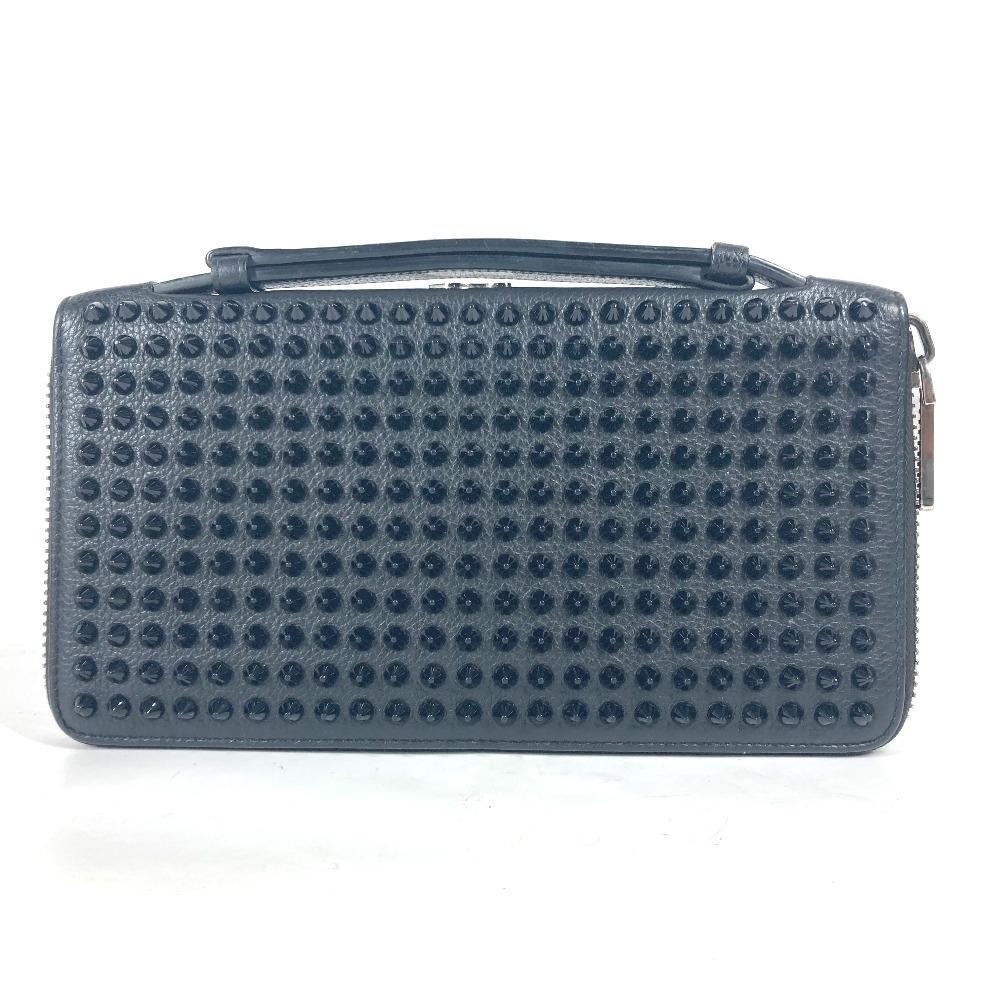 Christian Louboutin 1165043 Hand Bag PANETTONE Studded travel case Long Wallet