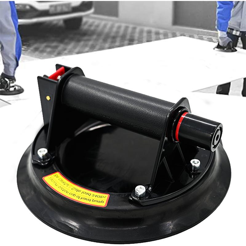 21CM Diameter Vacuum Suction Cup Manual Lift 220kg Load Capacity Heavy Duty Vacuum Lifter For Granite Tile 8 Inch Suction Cup