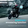 Motorcycle Helmet Headset Bluetooth Receiver Wireless Free-Hands Call Headphones