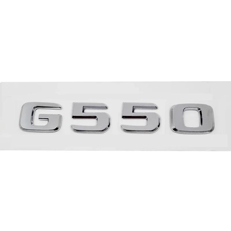 CXGSL1 ABS Car Body Letters Emblem Rear Trunk Sticker Badge for Mercedes Benz G36 G63 G65 G200 G230 G300 G350 G500 G550 G Class
