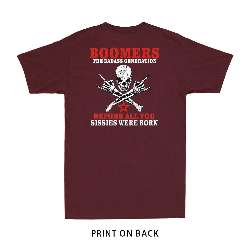 Boomers Generation Before All You Sissie Were Born Horror Skull Unisexs TShirt