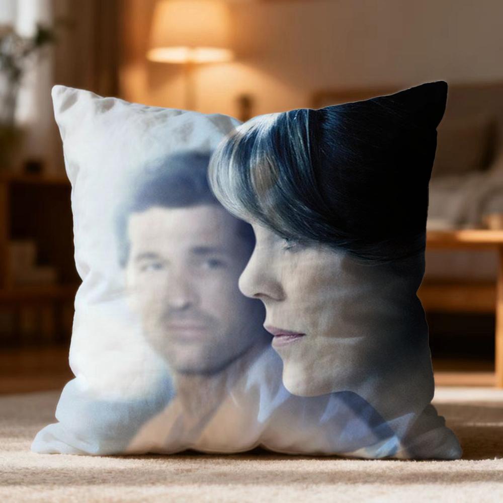 Popular GGrey's Anatomyer Cushion Cover Soft Washable Pillow Case Multi-Scene for Couch Bed Travel Office Use