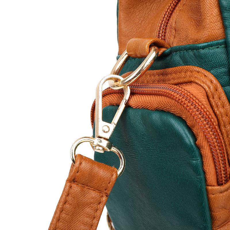 Damen 2025 Retro Handtasche mit großem Fassungsvermögen - Vielseitige einfache PU Schulter-Umhängetasche
