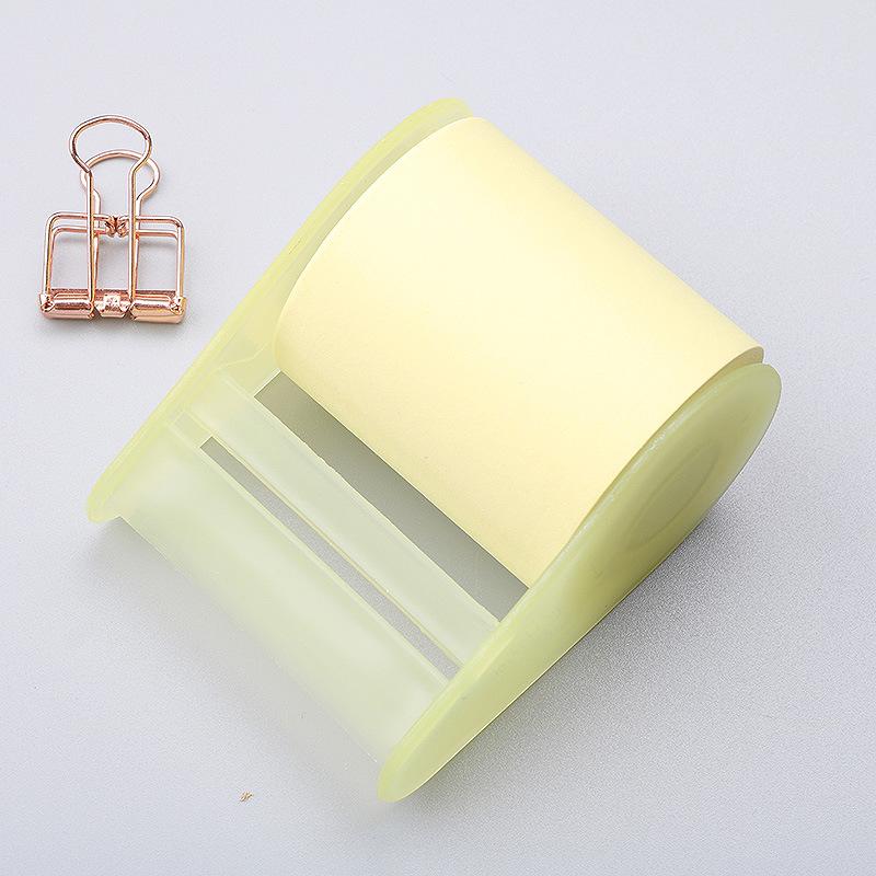 Creative Tape-Style Sticky Notes Tearable Replaceable Paper Core 8m Durable Strong Viscosity for Office And School Supplies