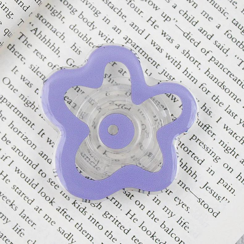 Cute Floral Phone Grip posocket Tok Flower Cellphone Stand Holder for iPhone 11 11 Mobile Bracket Foldable Expanding Kickstand