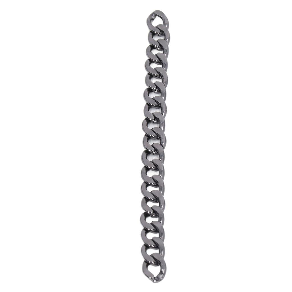 Aluminum Curb Chains 10 Meters Anti Rust Color Lasting Simple Twisted Links Crossing Cable Chains for Necklaces Bracelets