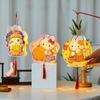 Glowing Handheld Rabbit  Lantern Handmade Light-Up Bunny Lantern  Photography Props