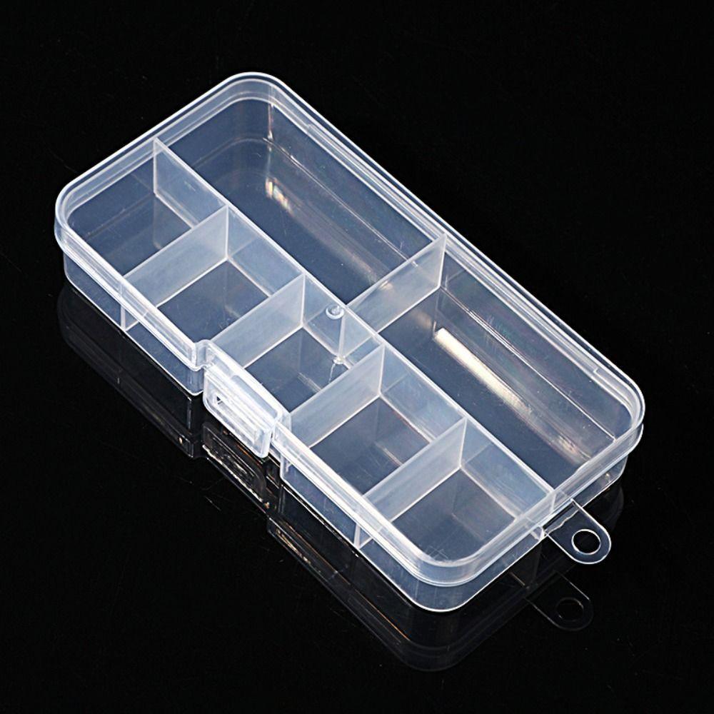 Transparent Jewelry Beads Container Square Small Items Case Hot Storage Box  Power Tools Holder