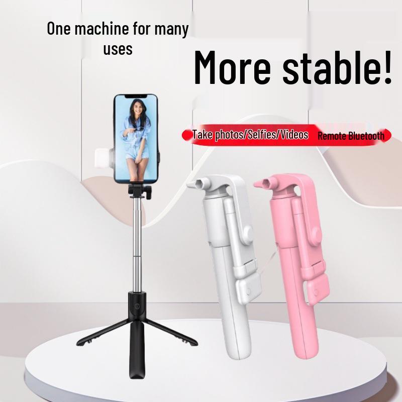 Anti-Shake Universal Selfie Stick Tripod for Live Streaming & Photography