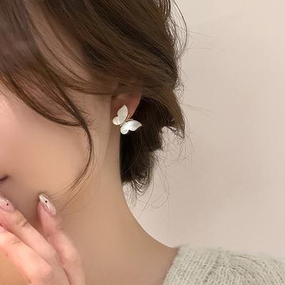 Französische Retro Fritillary Schmetterling Ohrstecker Damen Sanft Süß Niedlich Mode Persönlichkeit Vielseitige Ohrringe