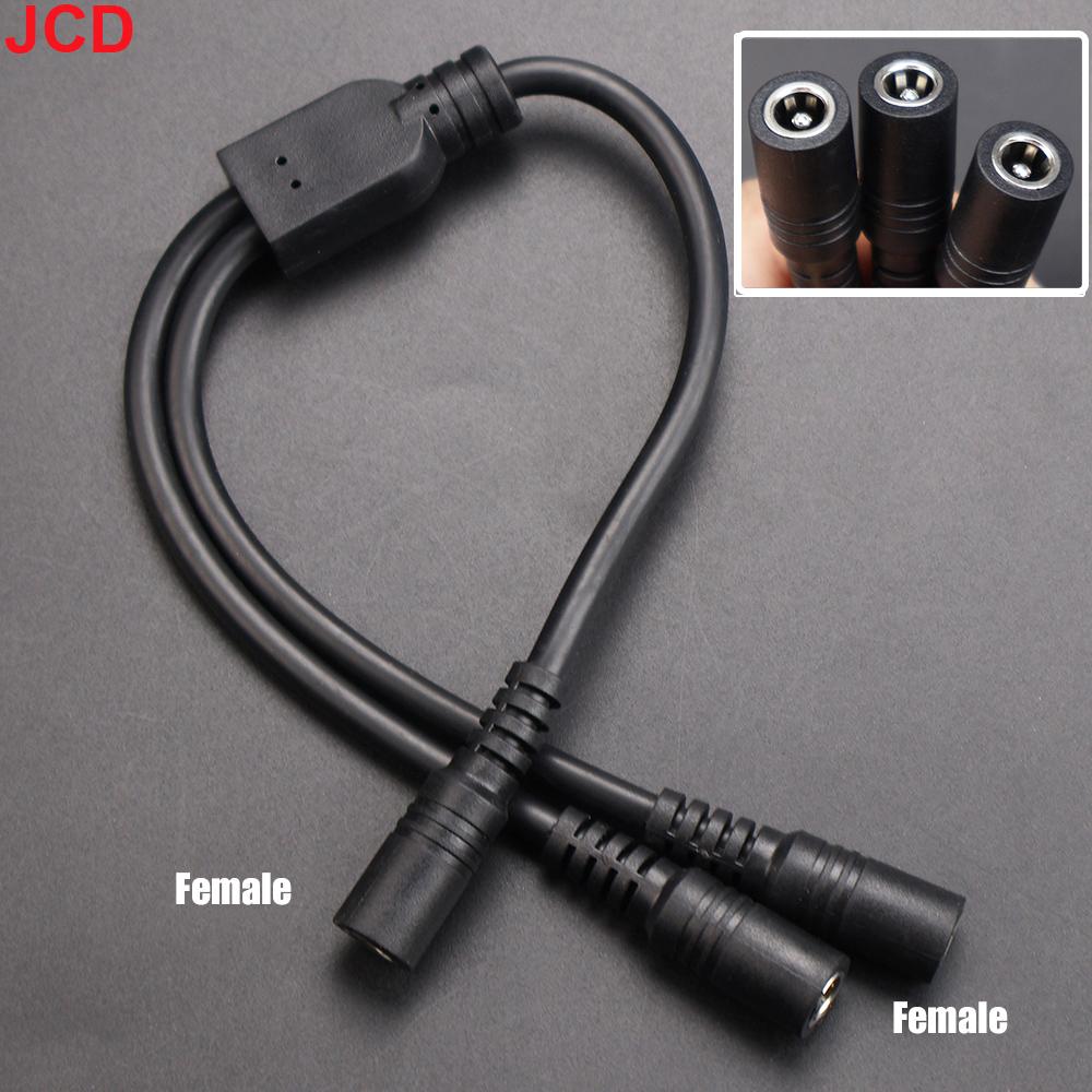 10A 18awg 19V 24V 12V 2 Way DC 1 Male to 2 Male Female Splitter Connector Power Supply Adapter Extension Cable 5.5x2.1mm Plug m