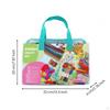 Creative DIY Craft Materials Kit | Bright Assorted Colors, with Carrying Bag, for Home