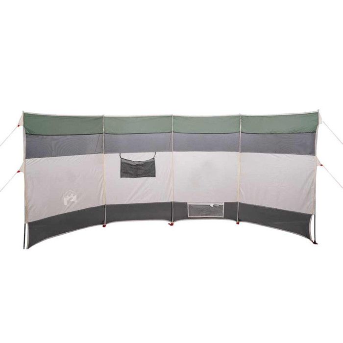 Brise vent de camping vert 366x152x152 cm imperméable