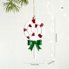 Horse Hanging Pendent For Christmas Tree Decorations Cartoon Animal Bear Ornaments  Xmas Keychain Navidad New Year Decor
