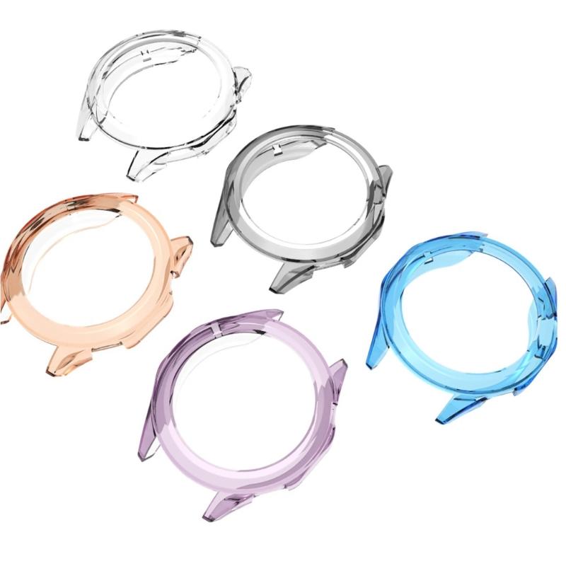 Scratch Resistant Smartwatch Anti Dust Cover Waterproof Shockproof Housing Sleeve Frame Shell Compatible for GT4 41/46mm