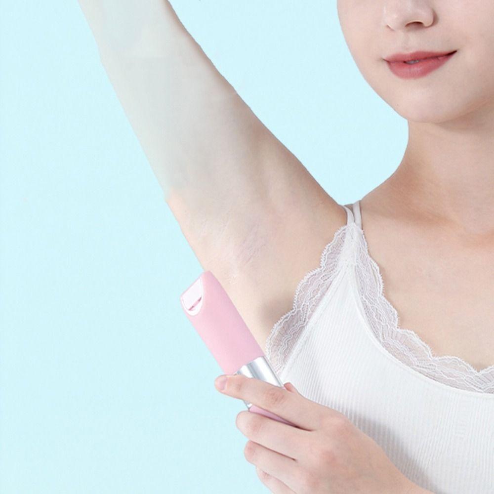 Waterproof Electric Razor Double Head Epilator 2 In 1 Hair Remover  Travel
