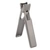 Nail Clipper Stainless Steel Wide Opening Push Button Design Anti Splash Flat Mouth Nail Clipper