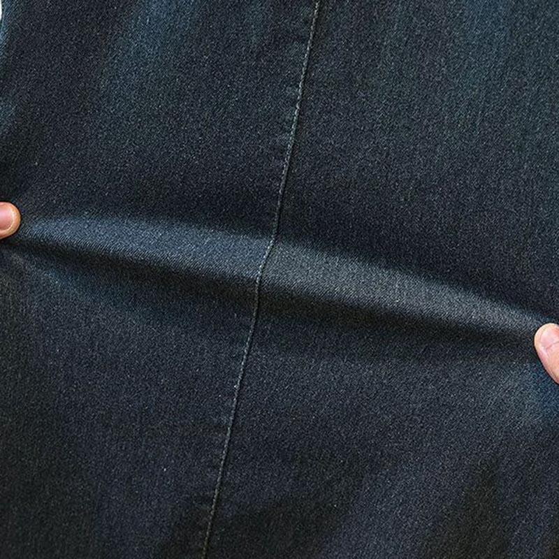 Pants for Women Elastic High Waist Long Trousers Plus Size Thickened Stretchy Solid Colour Versatile Loose-Fit Straight-Leg Wide-Leg Cropped Pants