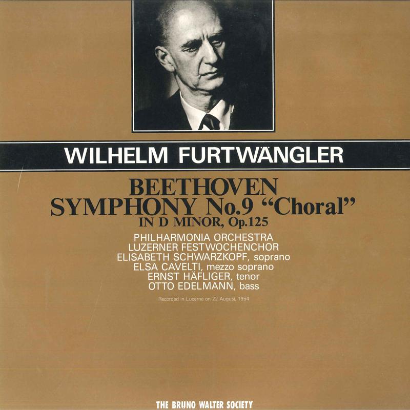

LP Record WILHELM FURTWANGLER - Beethoven Symphony No.9 OB737071 BRUNO WALTER SO 1980 Japan Obi Classical Used