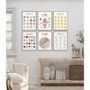 Feelings Chart Mood Meter Poster  Mental Health Canvas Wall Art for Children Baby Room School Counselor Office Decor Home