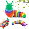1PC Slug Fidget Toy Sensory Slug Fidget Slug Stress Anxiety Relief Toy