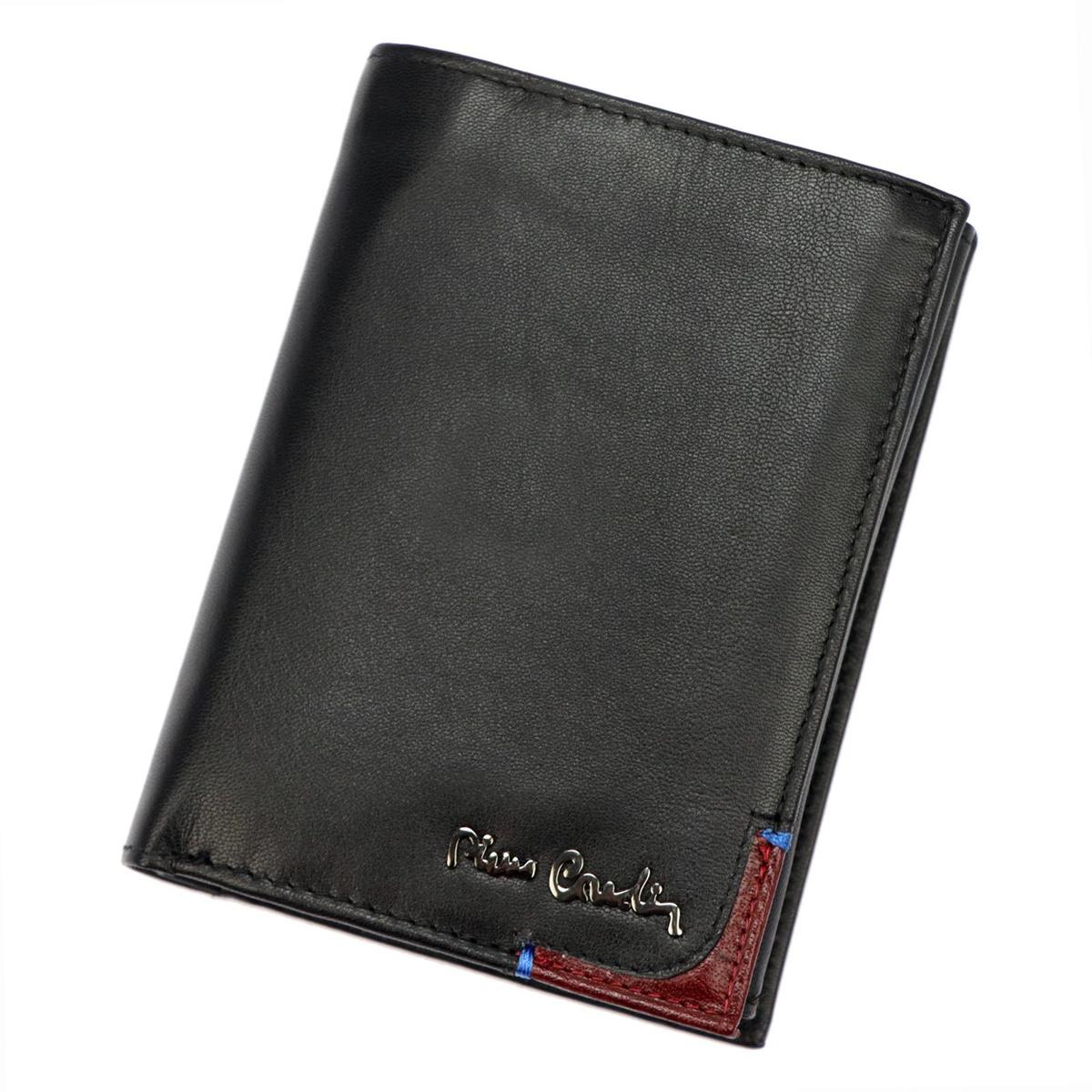 Super Merchant Opvouwbare Leren Herenportemonnee Pierre Cardin RFID