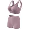 Plus Size Women's Wire-Free Sports Vest with Anti-Shock and Side Bust Control
