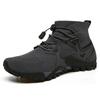 319 Men's Women's Flyknit Outdoor Shoes Mountaineering High Top Large Socks Hiking Off Road Sports