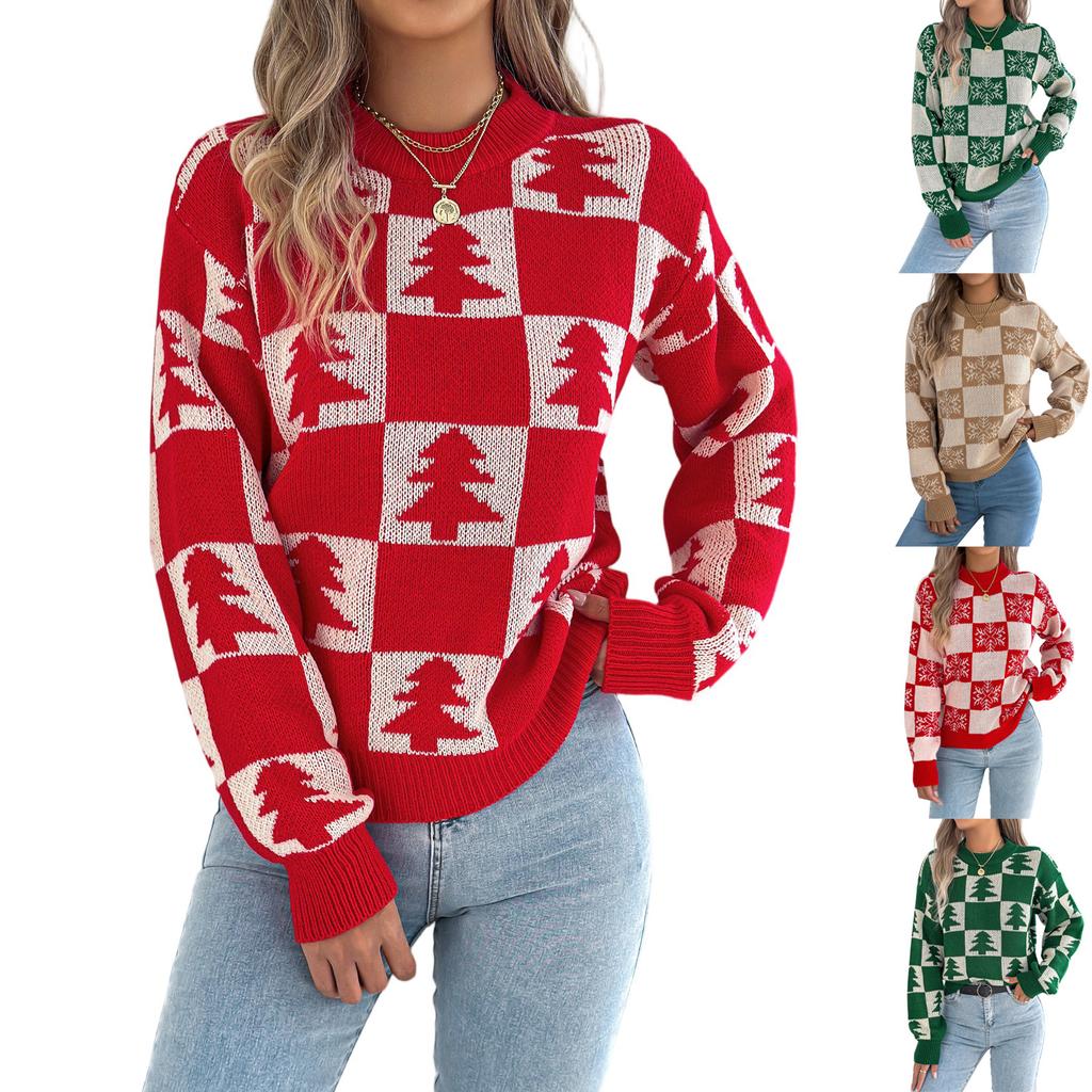 Women's T-Shirt Vintage Floral Print Round Neck Loose Long Sleeve Mid-Length Thumb Leak Top