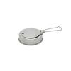 1Pcs Fuel Fire Extinguishing Cover Stainless Steel Alcohol Furnace Ignition Cover With Handle Anti Scalding Windproof Barrier