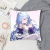 Robin Game H-Honkai Star Rail Pillow Case Fashion Square Pillowcase Bedroom Sofa Room Ins Decoration Leisure