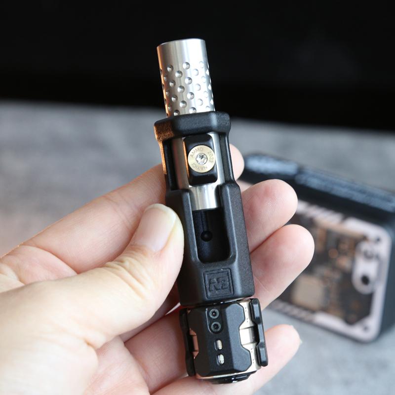 Musketeers Gun Bolt Type Fidget Spinner Metal Fidget Toys EDC Haptic Slider ADHD Tool Adult Stress Relief Toys Office Desk Toys