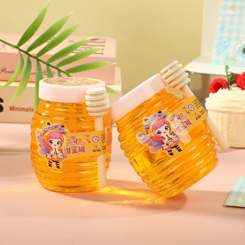 Honey Liquid Honey Slime Toy Fluffy Foam Bouncing Mud Toy Perfect Bubble Putty Toy  Party Favors