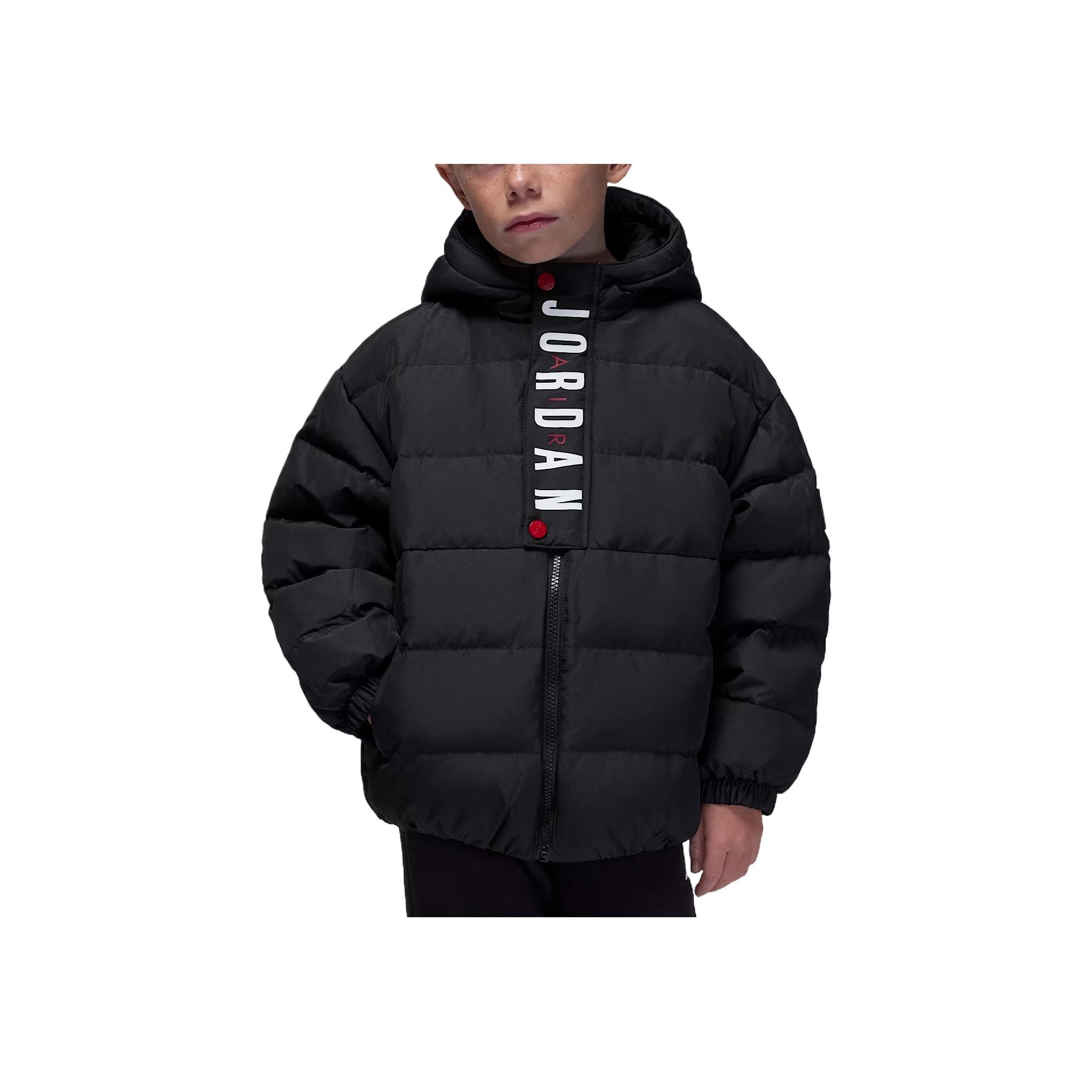 Jordan Down Jacket With Velcro Hooded Woven Duck Down Kids Kids outerwear IR0017-010 6