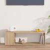 Vidaxl Szafka Pod Tv, Dąb Sonoma 100X24X32 Cm, Materiał Drewnopochodny