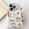 Luxus Modische Rückabdeckung Für Tecno Spark GO 2024 BG6 Hülle Weiches Silikon SparkGO 2024 Handyhülle Hase Katze Blume Panda Funda