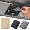 Car Sun Visor Organizer Storage Bag Card Sunglasses Clip For Cybertruck Roadster Coil SpaceX Highland Modele 3 S X Model Y