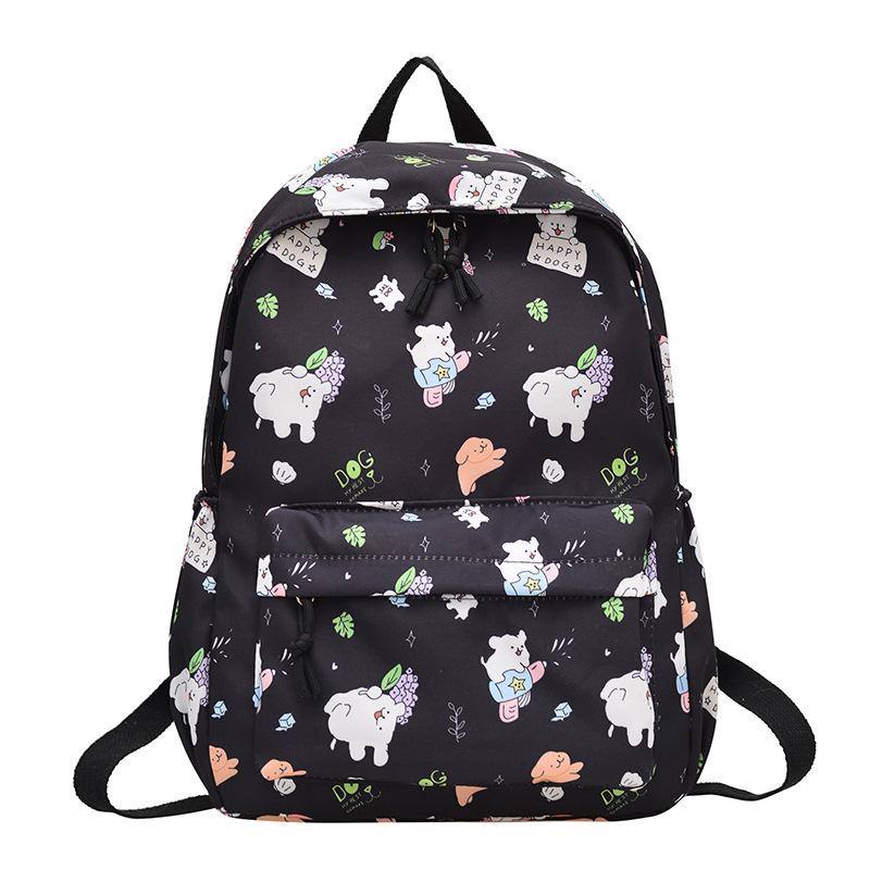 New small fresh schoolbag cute girl junior high school students lightweight weight backpack travel large capacity backpack