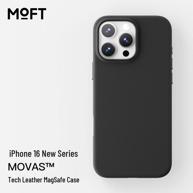 

MOFT MagSafe Full-Wrap Leather Case for iPhone 16 Pro Max