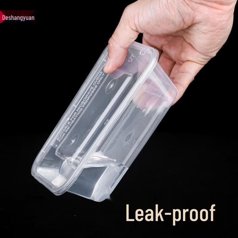 Disposable Plastic Takeout Food Containers with Lids