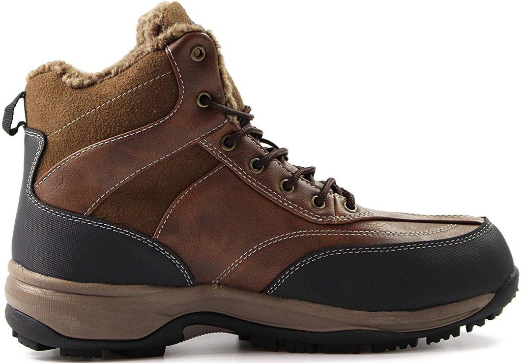 Edwin Sneakers EDS-9120 Men's High-Top (26.5cm, Brown)