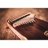 Sonic Energy Kalimba Sound Hole Collection 17 Keys Acacia C Major Scale KL1705H Includes Case Bag Cloth Tuning Hammer