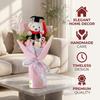 Cartoon Graduation Bear Plush Toy Stuffed Simulated Bear Doll Bouquet  Graduation Gifts
