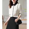 [Color Collar Shirt] 2025 Summer Minimally Aging Fresh Professional Commuting Versatile Shirt Women's Top