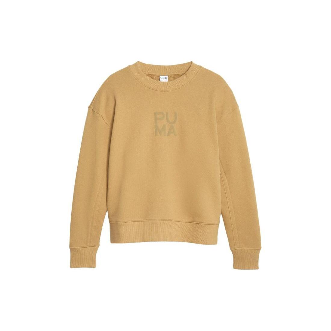 

New PUMA Sweatshirts Women s Dark Camel 623497-85