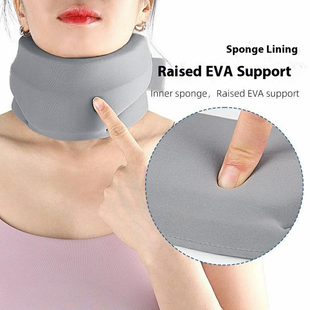 Neck Support Brace Cervical Collar Foam Cushion Lightweight Comfortable for Travel/Home